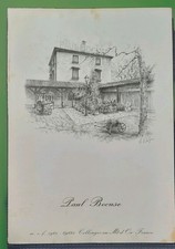 Alte speisekarte paul gebraucht kaufen  Bremen
