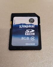 PINCHO 8 GB KINGSTON SD SD4 HD USB MEMORIA FAT 32 WORKING MEMORY USED comprar usado  Enviando para Brazil