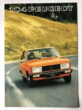 Peugeot 104 coupe for sale  LINCOLN