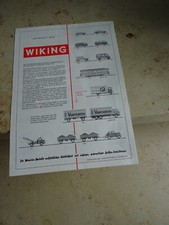 Wiking neuheiten prospekt gebraucht kaufen  Deutschland