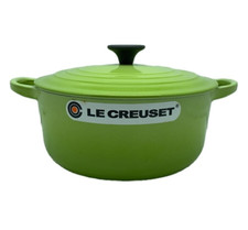 Pote de esmalte Le Creuset Cocotte Rondo 20cm 2,4L verde kiwi ferro fundido comprar usado  Enviando para Brazil