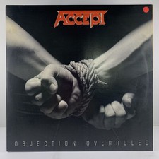Accept Objection Overruled Lp Vinyl Brazil RCA 1993 EX/VG+ Rare Heavy Metal, usado comprar usado  Brasil 