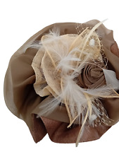 Coffee natural fascinator for sale  MIRFIELD