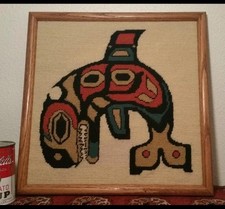 Orca vtg needlepoint for sale  Tuscaloosa