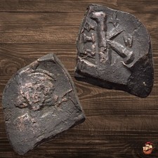 Moeda bizantina - Half Follis - Justiniano II (685-695) Sear 1262 @S523 comprar usado  Enviando para Brazil