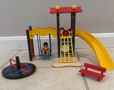 Conjunto Playmobil Playground Slide Swing Merry-Go-Round 9423 City Life comprar usado Conjunto Playmobil Playground Slide Swing Merry-Go-Round 9423 City Life comprar usado  Enviando para Brazil