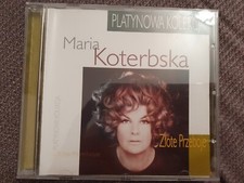 Maria Koterbska - Złote Przeboje - Platynowa Kolekcja CD 1999 na sprzedaż  PL