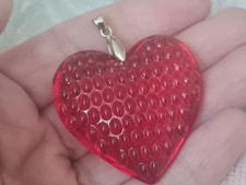 Silver red glass for sale  BIRMINGHAM