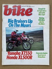 Bike magazine august for sale  COLCHESTER