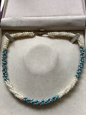 Vintage necklace turquoise for sale  NEWTON ABBOT