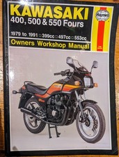 Haynes kawasaki 400 for sale  LONDON