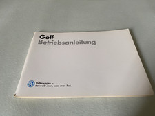 Betriebsanleitung golf ii gebraucht kaufen  Darmstadt