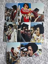 Conjunto de 8 fotos de Elvis Presley: Aloha from Hawaii Landing (1973) comprar usado  Enviando para Brazil