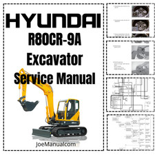 Hyundai R80CR-9A Koparka Instrukcja serwisowa PDF na sprzedaż  PL