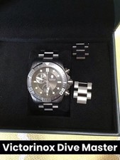 Relógio automático masculino Victorinox Dive Master 500 241424 42mm aço inoxidável comprar usado  Enviando para Brazil