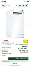 Bosch spülmaschine freistehen gebraucht kaufen  Dortmund