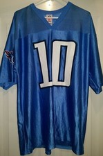 Camisa Jersey Masculina Feminina NFL Tamanho XL X Grande Tennessee Titans Vince Young 10 , usado comprar usado  Enviando para Brazil