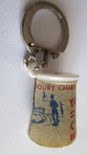 Vintage keychain yogurt d'occasion  Expédié en Belgium