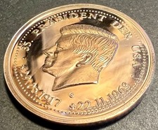 Medaille vergoldet 30mm gebraucht kaufen  Teltow
