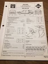 Fiche technique automobile d'occasion  Decize
