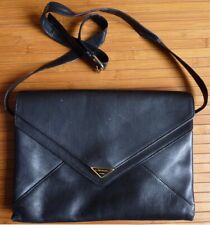 Sac cuir noir d'occasion  Paris IX
