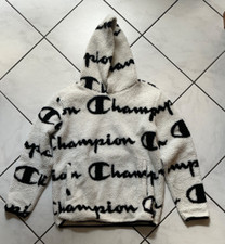 Champion teddyfleece kapuzenpu gebraucht kaufen  Moers