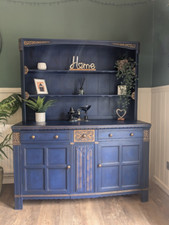 Blue dresser display for sale  DURHAM