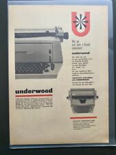 underwood schreibmaschine gebraucht kaufen  Aßlar