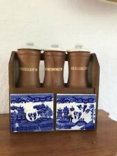 Antique wood earthenware d'occasion  Expédié en Belgium