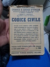 Codice civile hoepli usato  Pontecagnano Faiano