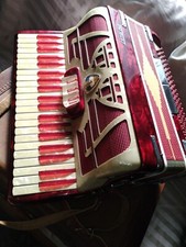 Catalina Acordeão Vermelho Vintage sem amassados ou arranhões feito na Itália SEM RESERVA!!! comprar usado  Enviando para Brazil