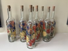 Painted bottles wedding for sale Painted bottles wedding for sale  BANCHORY