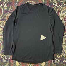 Camiseta manga comprida AND WANDER Dry Jersey Raglan azul Gorpcore bolsos para caminhada comprar usado  Enviando para Brazil