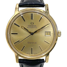Relógio usado masculino OMEGA Geneve [Genebra] 166.0163 caixa dourada tamanho 35mm #21011 comprar usado  Enviando para Brazil