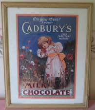 Framed cadbury print for sale  BOSTON