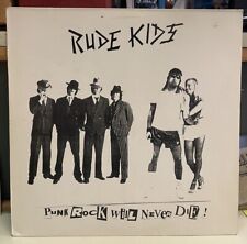 THE RUDE KIDS PUNK ROCK WILL NEVER DIE LP L313 VG++, usado comprar usado  Enviando para Brazil