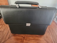 Bolsa executiva masculina de couro pasta, estojo de documentos preta, usado comprar usado  Bolsa executiva masculina de couro pasta, estojo de documentos preta, usado comprar usado  Enviando para Brazil