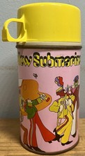 Garrafa térmica de metal submarina amarela King-Seeley Beatles 1968, usado comprar usado Garrafa térmica de metal submarina amarela King-Seeley Beatles 1968, usado comprar usado  Enviando para Brazil