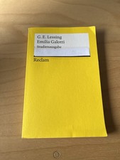 Emilia galotti trauerspiel gebraucht kaufen Emilia galotti trauerspiel gebraucht kaufen  Mannheim