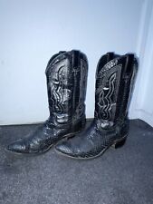Men black snakeskin for sale  HAILSHAM