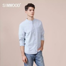Mandarin collar shirt for sale  HALIFAX