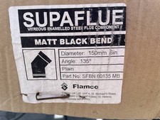 Matt black vitreous for sale  MILLOM