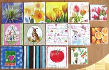 Servietten konvolut servietten gebraucht kaufen  Tarp