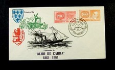 42495 BRASIL 1961 CAPA PRIMEIRO DIA "OLHO DE CABRA" CARIMBOS DE OLHO DE CABRA comprar usado  Enviando para Brazil