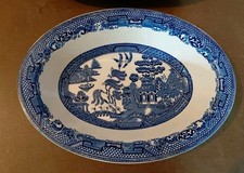 Woods ware blue for sale  LEICESTER