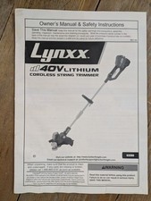 Lynxx 40v string for sale  Jackson