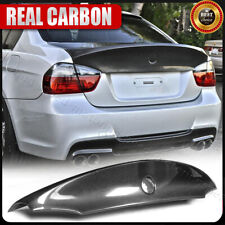 Para BMW 3 Series E90 325i 330i 2005-08 porta-malas traseiro spoiler asa fibra de carbono REAL comprar usado  Enviando para Brazil