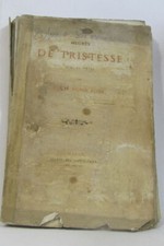 Heures de tristesse vers et prose | Louis Morin Pons | Très mauvais état na sprzedaż  Wysyłka do Poland
