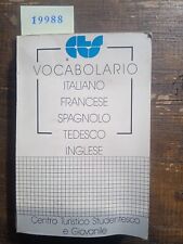 Vocabolario italiano francese usato  Bracciano