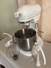 KitchenAid WHITE K5SSWW misturador de suporte resistente com 3 lâminas misturadoras, usado comprar usado  Enviando para Brazil